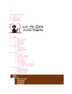 Owners Name - Luv-N-Care Animal Hospital