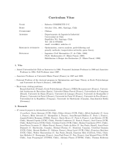 Curriculum Vitae