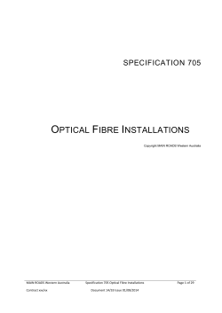 Specification Template