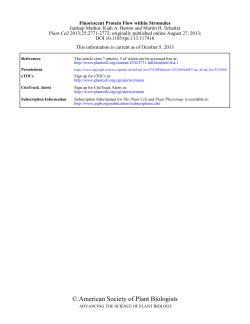 American Society of Plant Biologists