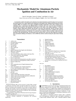 Mechanistic Model for Aluminum Particle Ignition and