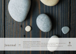 Inspiration from natural objects Energies of natural object, organic