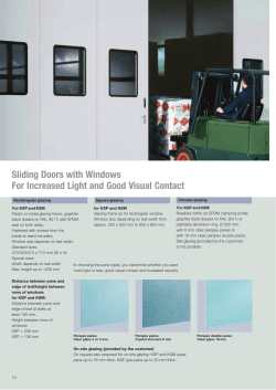 Sliding Doors with Windows For Increased Light and