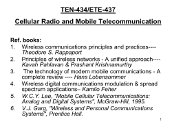 Cellular Radio Systems