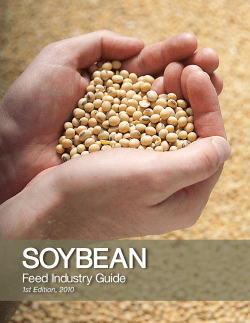 Soybean Feed Guide - Canadian International Grains Institute