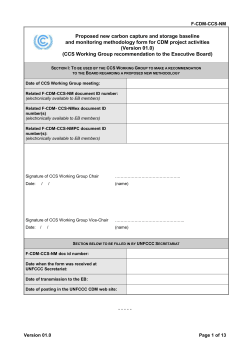 F-CDM-CCS-NM: proposed new carbon capture and storage