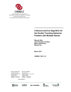 A Branch-and-Cut Algorithm for the Double Traveling Salesman