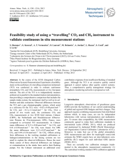 Feasibility study of using a &ldquo;travelling&rdquo; CO2 and