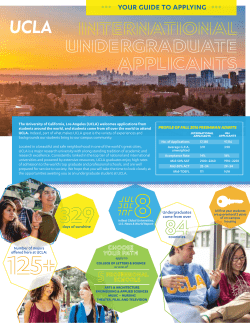 International Undergraduate Applicants
