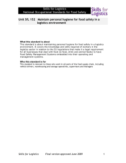 Unit CDG 1 Contribute to effective working relationships (TGR3)