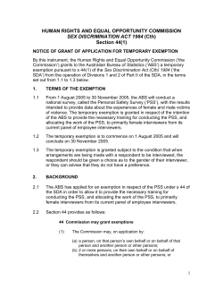 Decision WORD - Australian Human Rights Commission