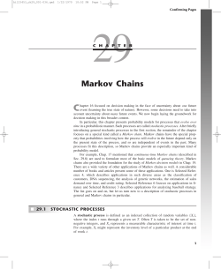 Markov Chains