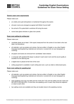 Cambridge Young Learners English Tests