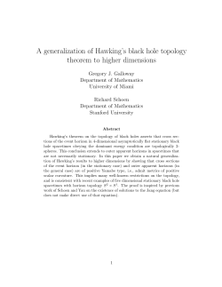 A generalization of Hawking`s black hole topology theorem to higher
