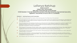 Three Branches of Government