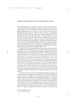 Inner Asian Perspectivisms