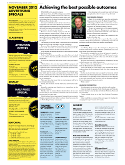 Achieving the best possible outcomes