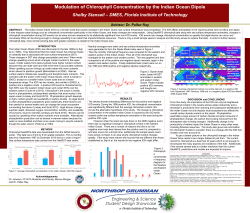Modulation of Chlorophyll Concentration by the Indian Ocean Dipole