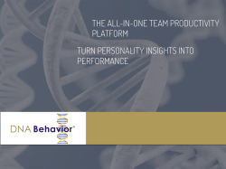 THE ALL-IN-ONE TEAM PRODUCTIVITY PLATFORM TURN