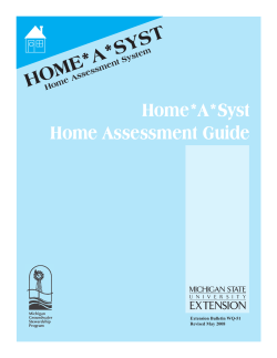 Home*A*Syst Home Assessment Guide