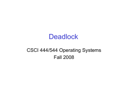 Deadlock