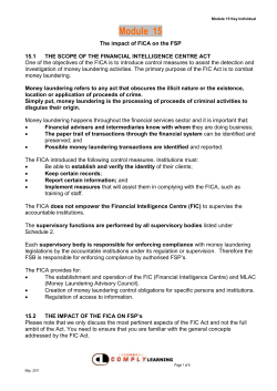 Subject Title - Comply Learning