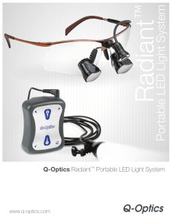 Q-Optics Radiant LED Light System with RADHUM2