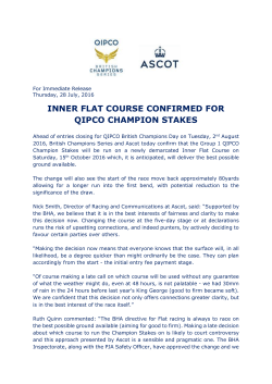 inner flat course confirmed for qipco champion