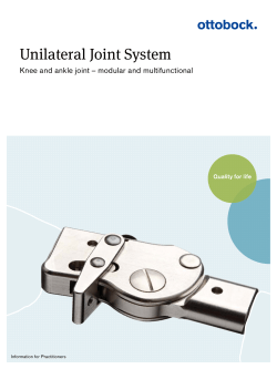 Unilateral Joint System