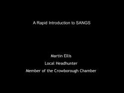 A Rapid Introduction to SANGS Ashdown Forest Protection Zone