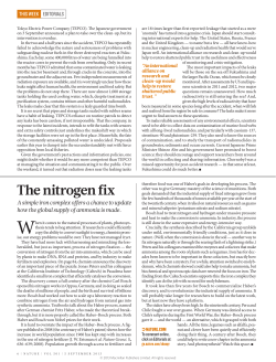 The nitrogen fix