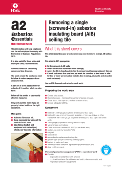 asbestos insulating board ceiling tile