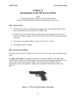 M9 Service Pistol - GlobalSecurity.org