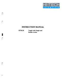 instruction manual