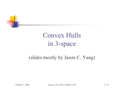 Convex Hulls in 3D - People.csail.mit.edu