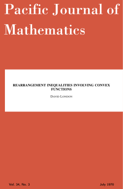 Rearrangement inequalities involving convex functions