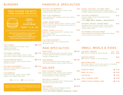 FIRST CHOOSE THE PATTY THEN CHOOSE THE STYLE