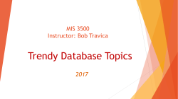 MIS 3500 - University of Manitoba