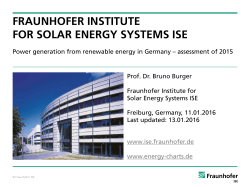 Power Generation from Renewable Energy in Germany