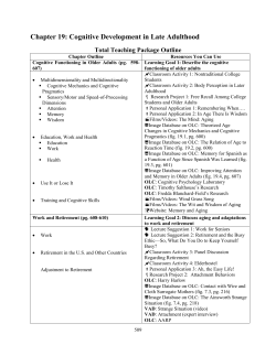 Chapter 19 - Higher Ed