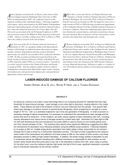 laser-induced damage of calcium fluoride