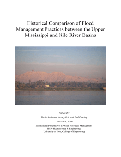 Impacts of Flood Management Practices