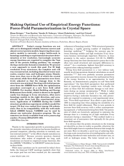 Making optimal use of empirical energy