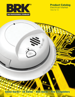 Product Catalog - BRK Electronics