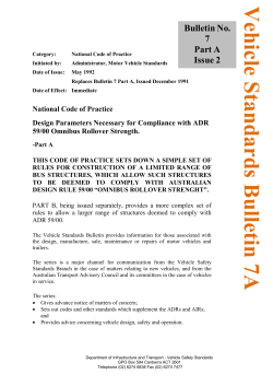 Microsoft Word - Vehicle Standards Bulletin 7A Title page.doc