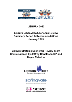 LISBURN 2022 Lisburn Urban Area Economic Review Summary