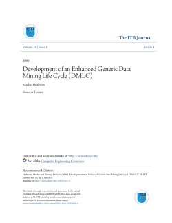 Development of an Enhanced Generic Data Mining Life Cycle (DMLC)
