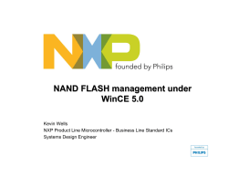 NAND FLASH management under WinCE 5.0