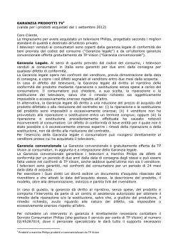 Garanzia TV Philips