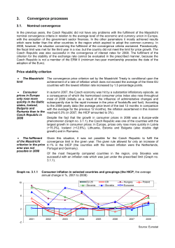 Interest rate convergence criterion